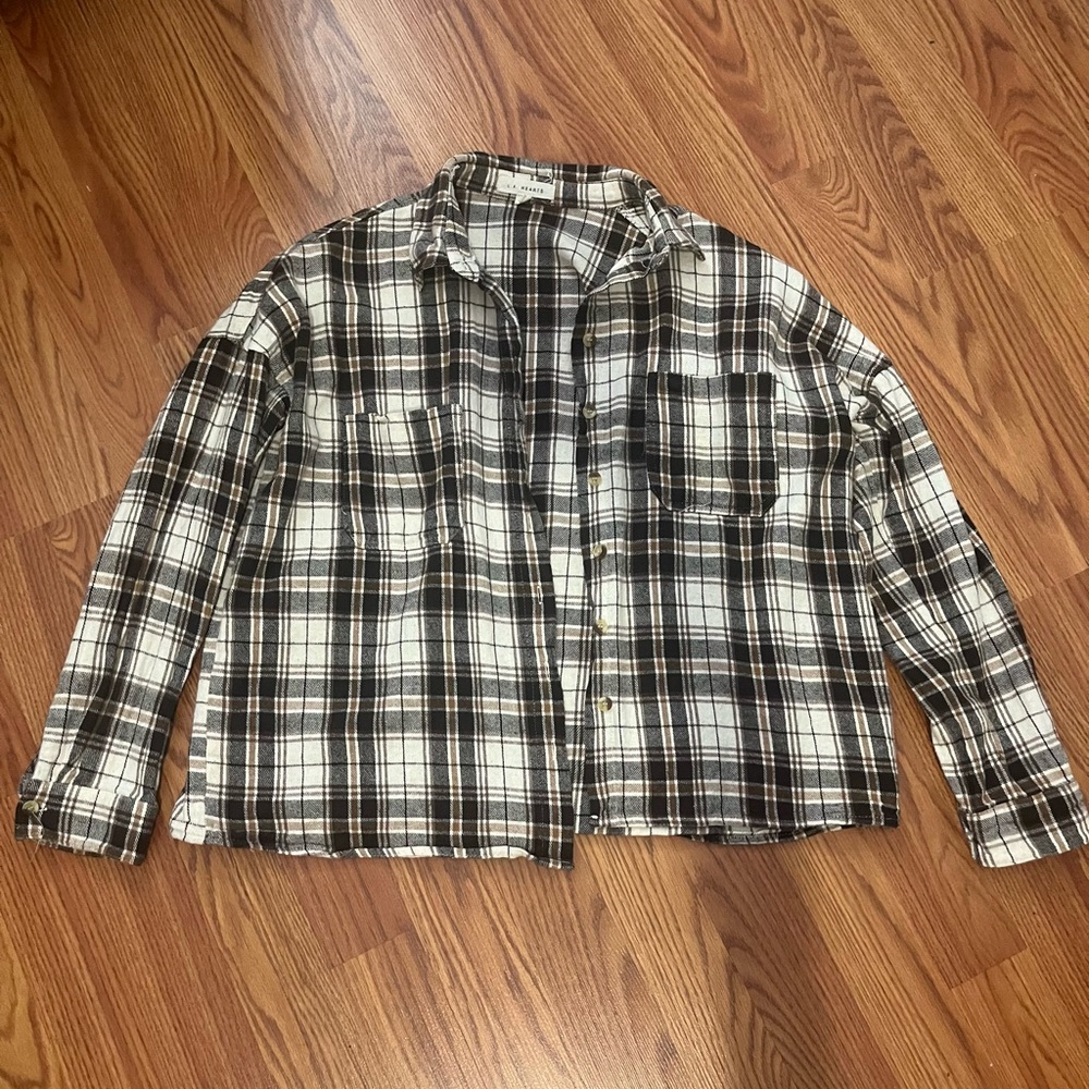 Pacsun Brown flannel